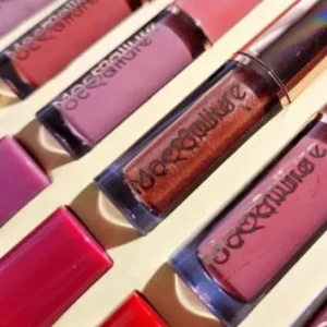MOCMALLURE 12 Pcs Matte Liquid Lipstick Set for Women | Long Lasting Velvet Lip Gloss Makeup Gift Box Nude Pink Red Shades ladies makeup kit Pakistan