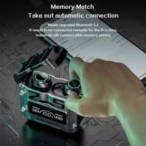 M25 Damix TWS Gaming Headphones True Wireless Earbuds Earphones Earphones Touch Control